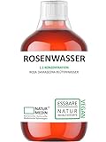 500-ml LEBENSMITTEL ROSENWASSER HYPOALLERGEN 100% naturrein Rosa damascena Blütenwasser ohne...