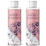 Rosenwasser Monte Nativo 2x200ml (400ml) | zur Gesichtsreinigung und Gesichtspflege | Gesichtswasser...